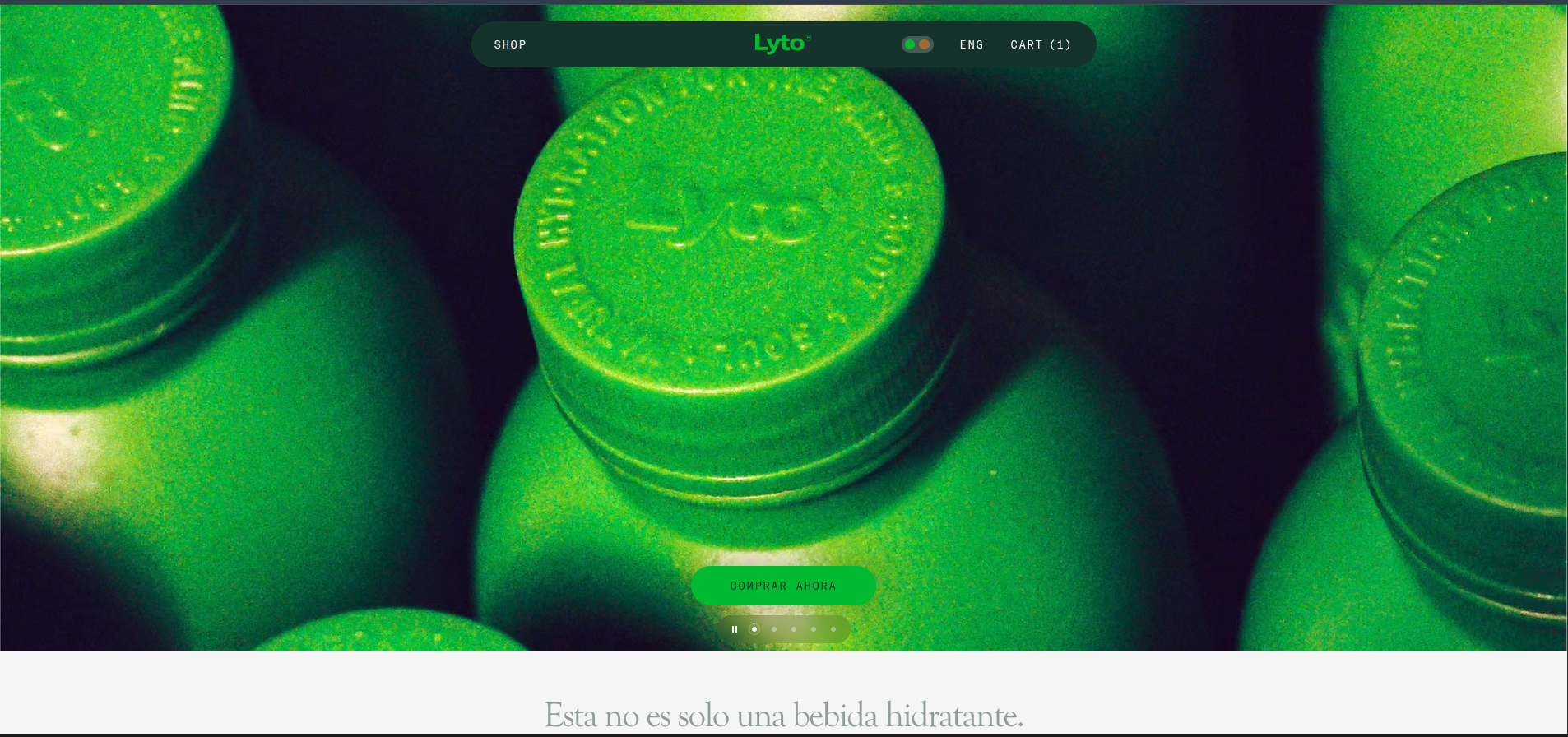 Lyto Original product page: pack sizes, one-time or subscription, add to cart
