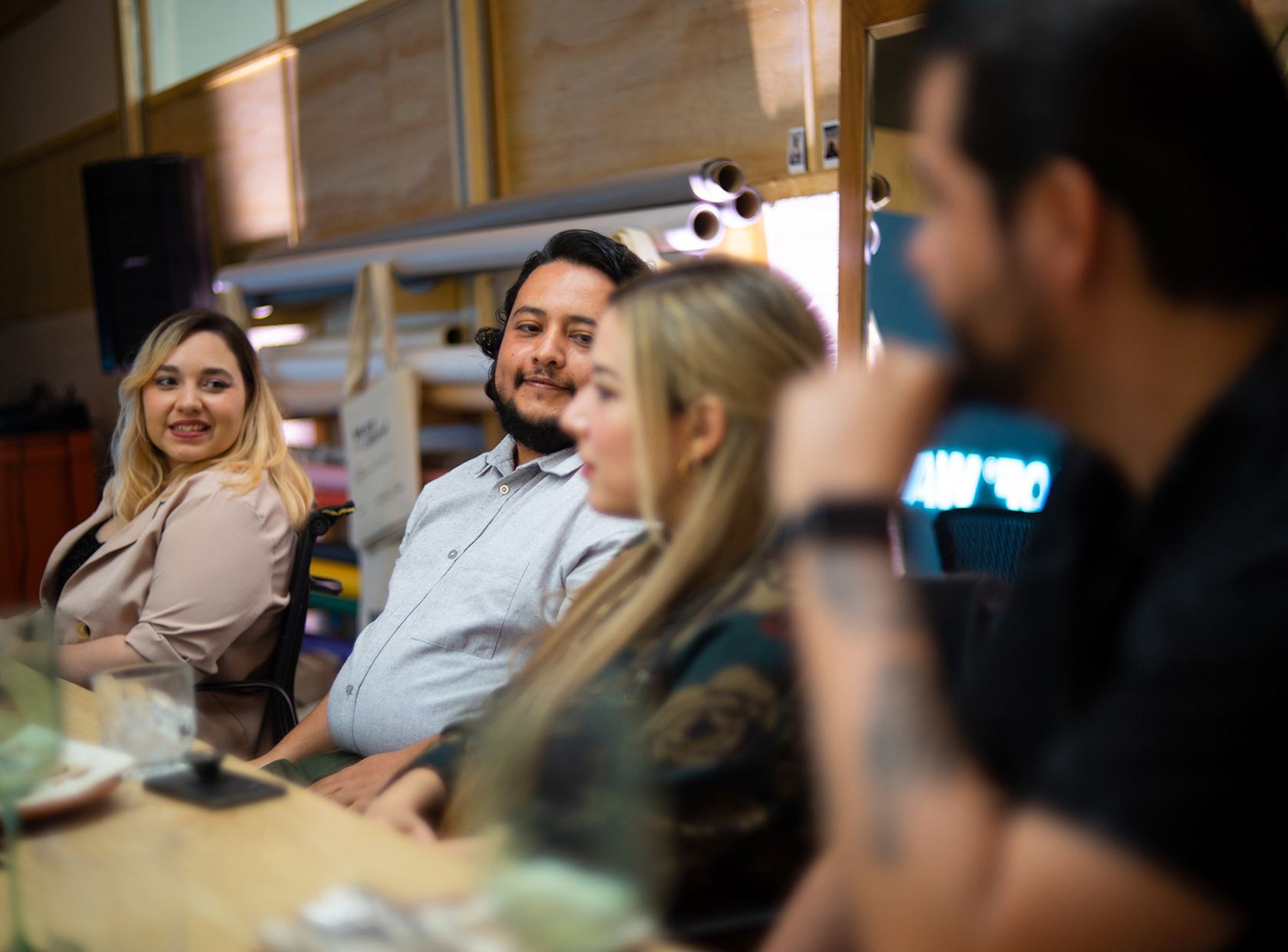 Devi, Mike y Alejandra - WAOF Meetup 2022