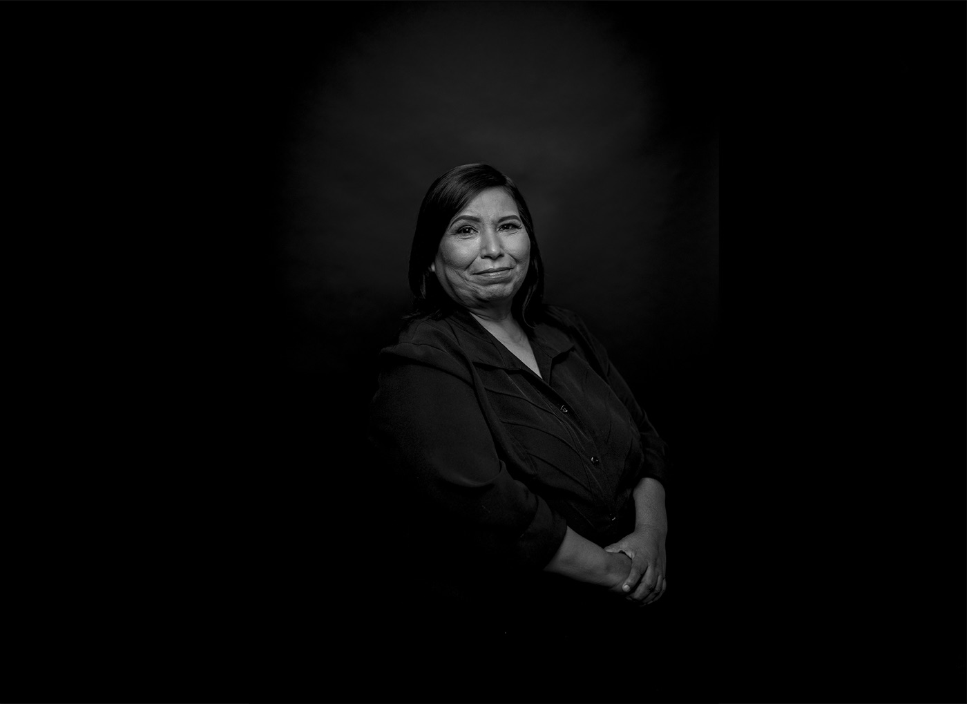 Portrait of a breast cancer survivor