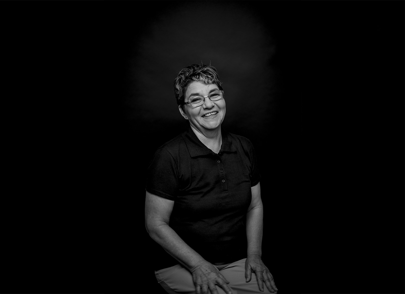 Portrait of a breast cancer survivor
