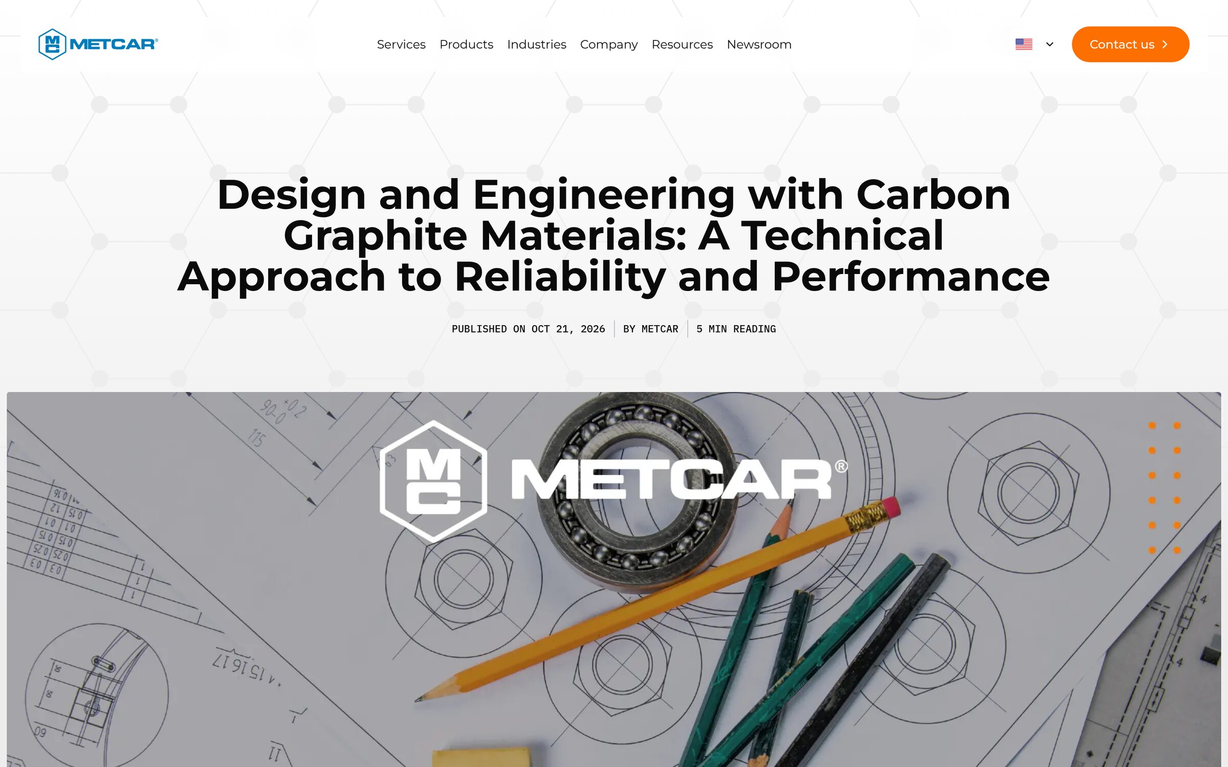 A Metcar blog post, written in HubSpot